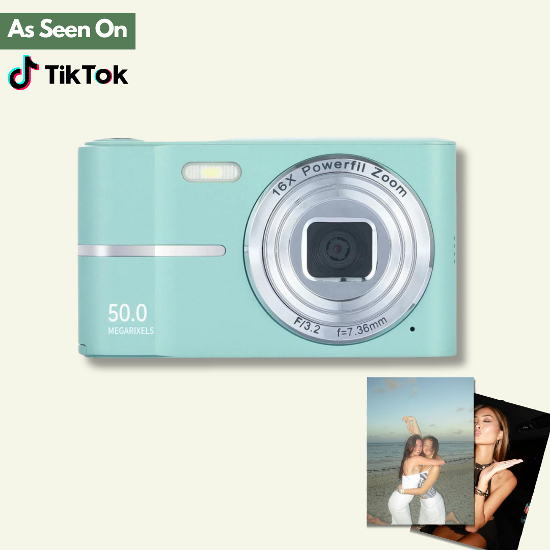 AuraCam™: 2000's Aesthetic Digital Camera