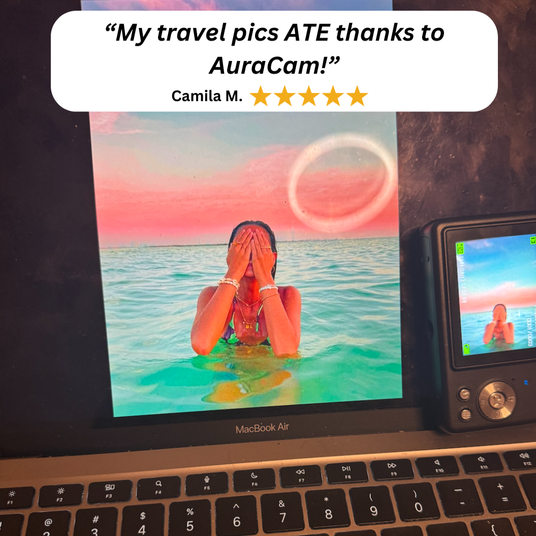 AuraCam™: 2000's Aesthetic Digital Camera