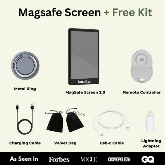 Free Kit (Metal Ring, lighting Adaptor...)
