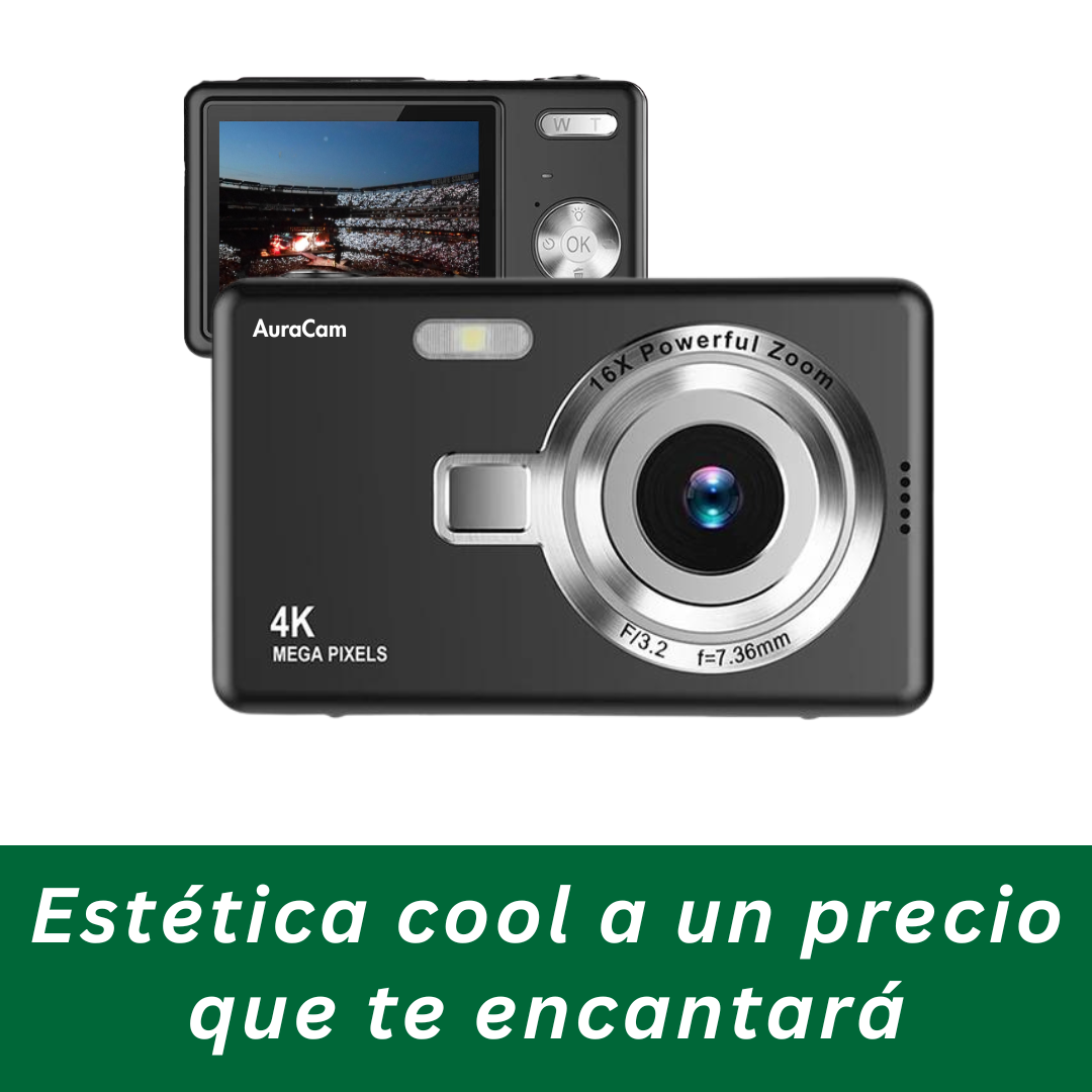 AuraCam™ - Cámara digital