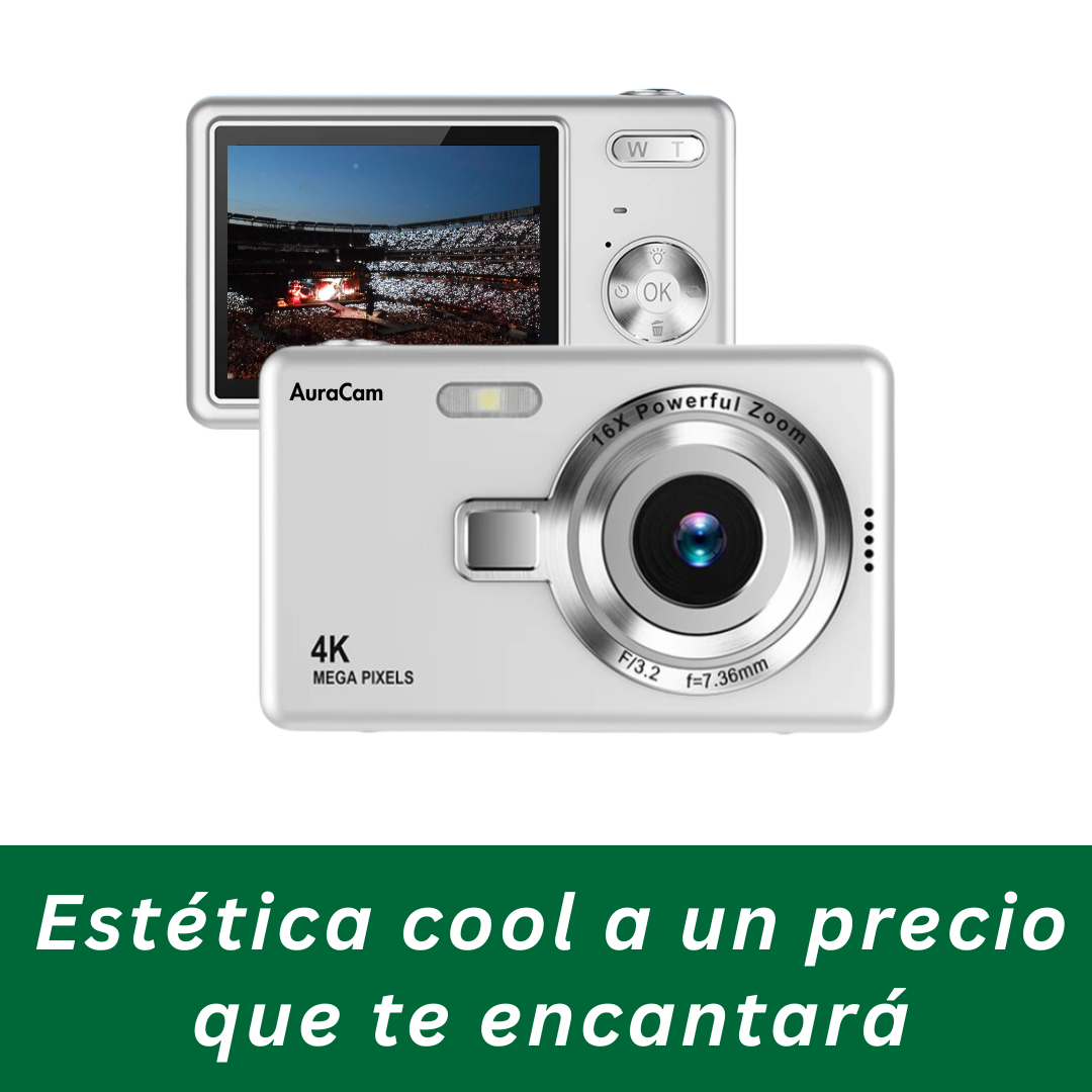 AuraCam™ - Cámara digital
