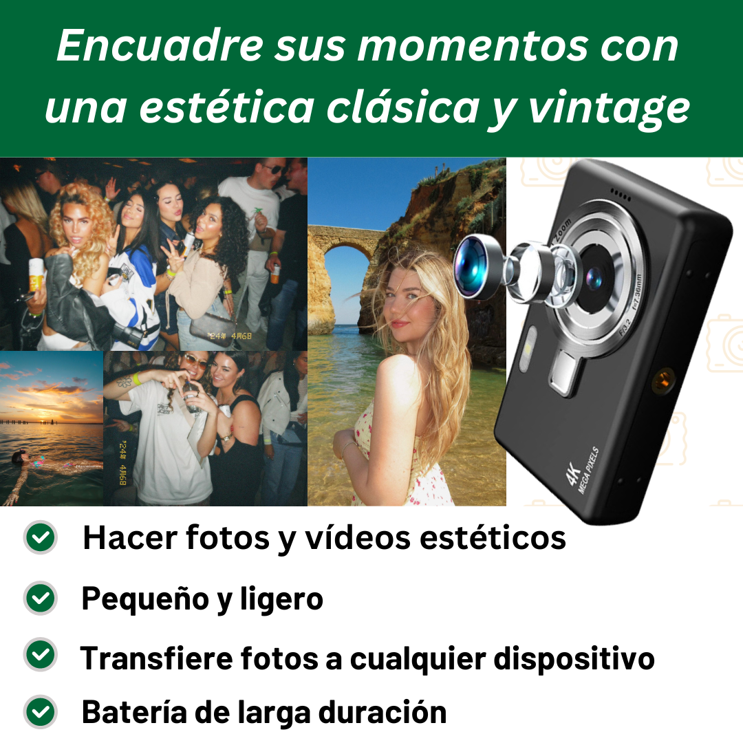 AuraCam™ - Cámara digital